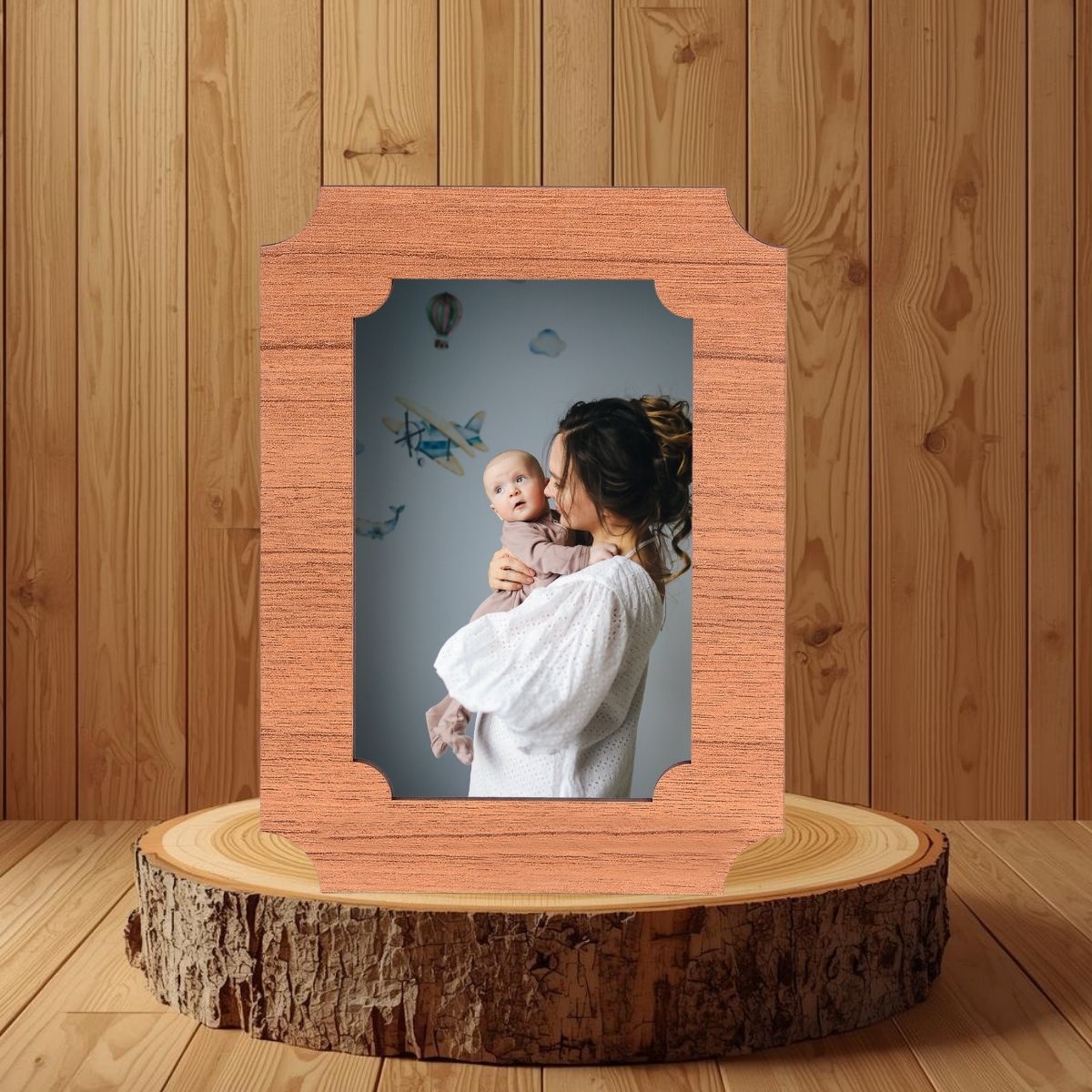 Ahşap 10x15 Fotoğraf Çerçevesi 2