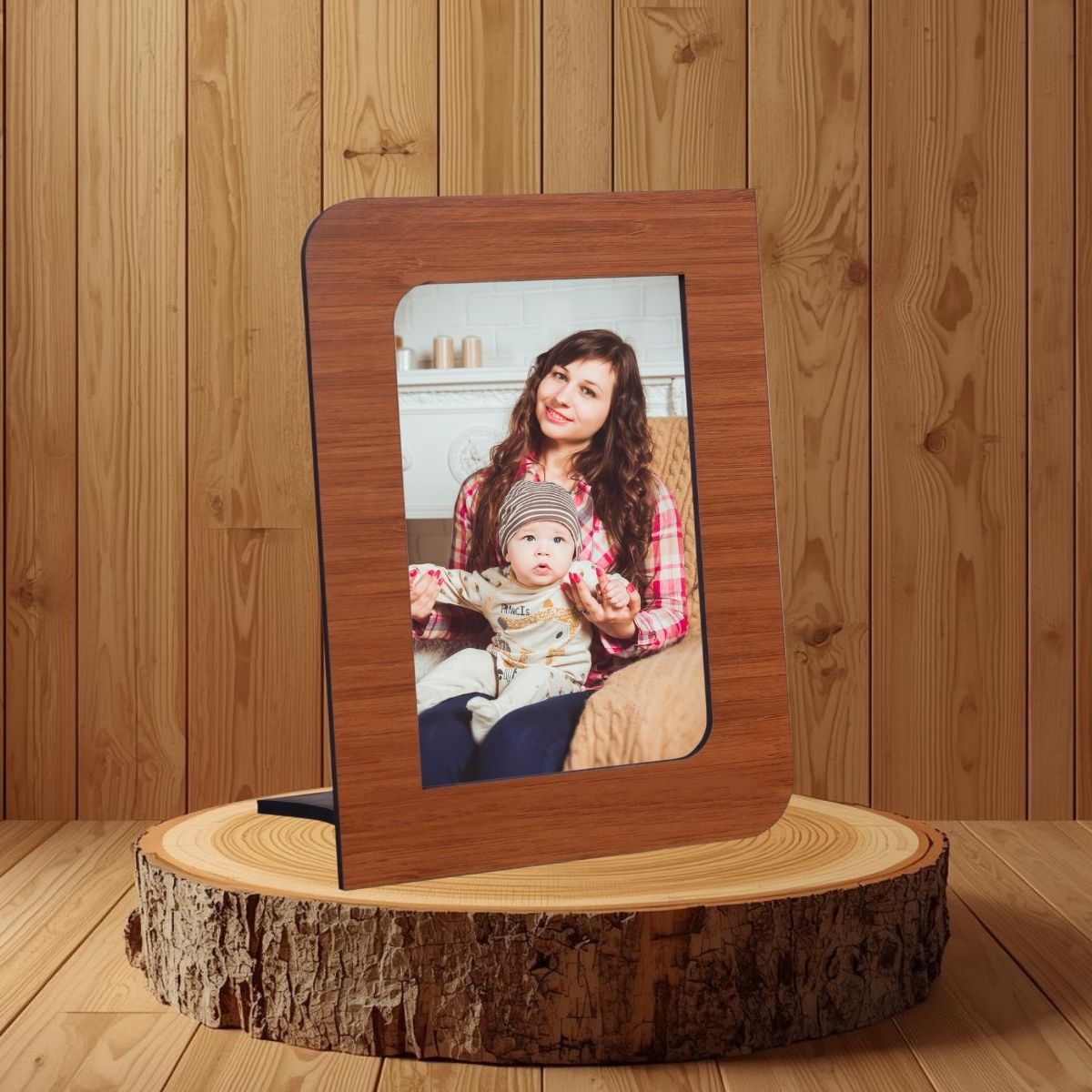 Ahşap 10x15 Fotoğraf Çerçevesi 5