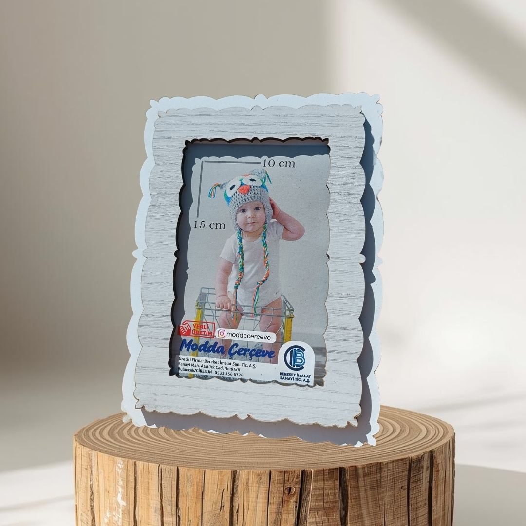 Ahşap 10x15 Fotoğraf Çerçevesi 1