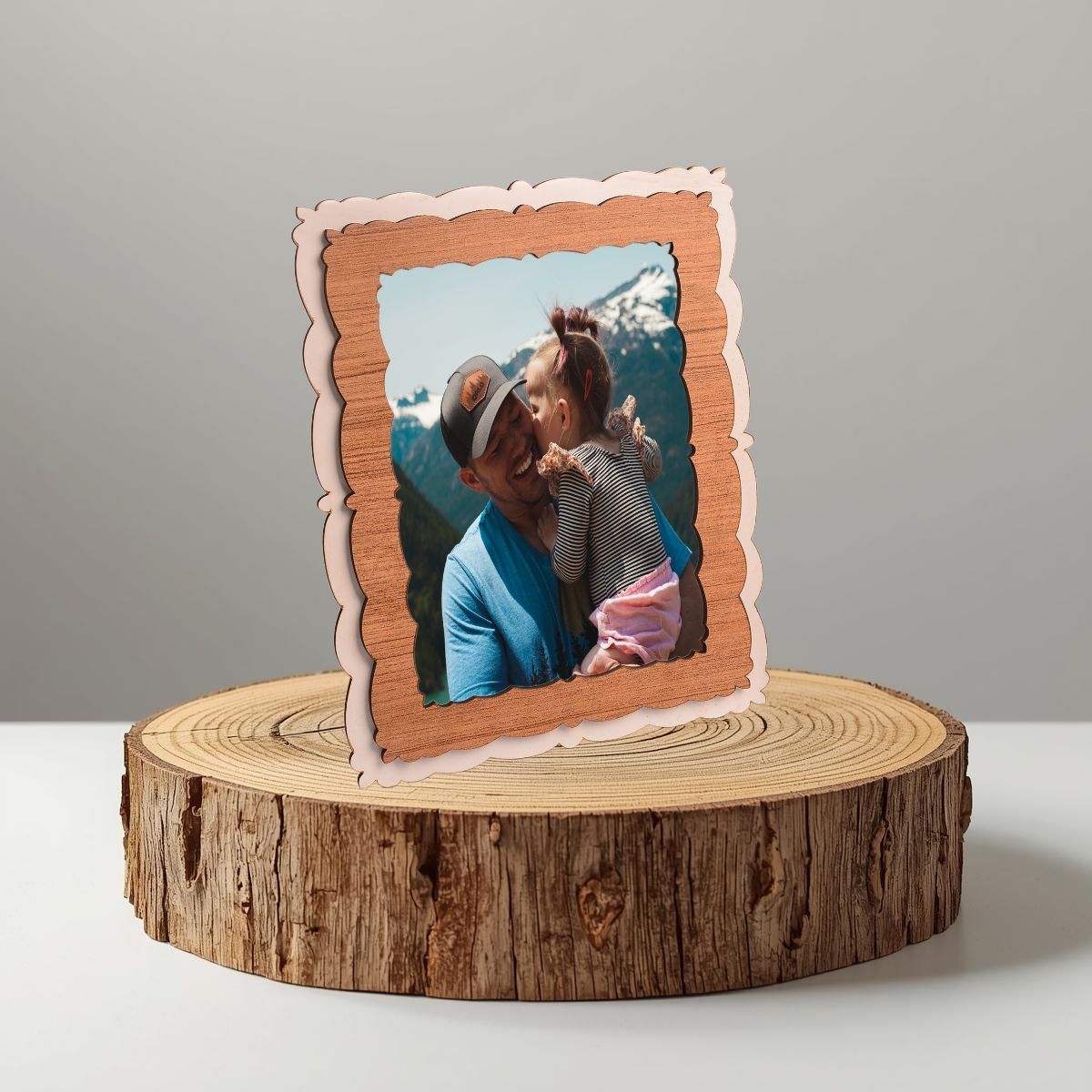 Ahşap 15x21 Fotoğraf Çerçevesi 1