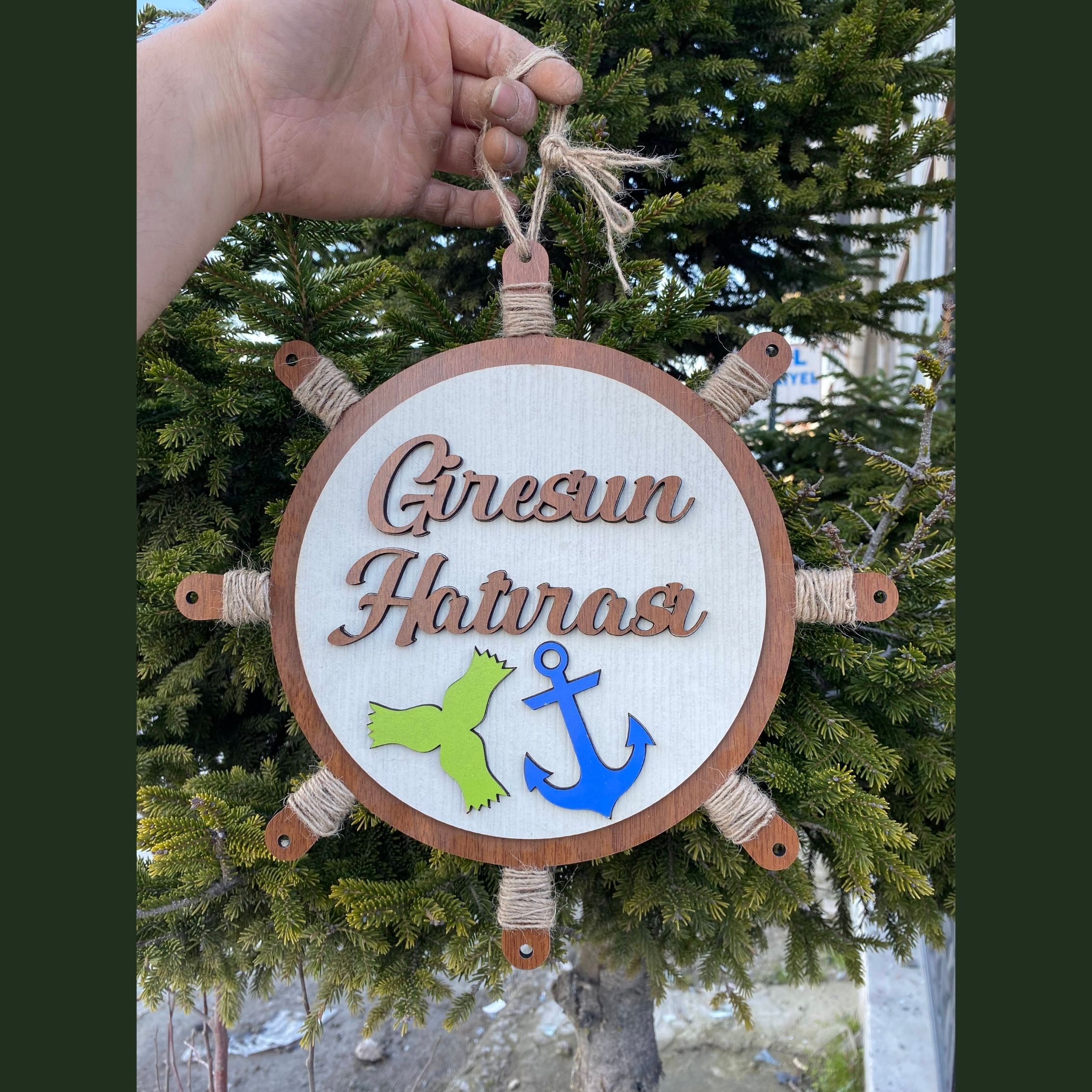 Yöresel Ahşap Kapı Süsü 1